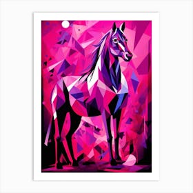 Abstract Geometric Animals 5 Art Print