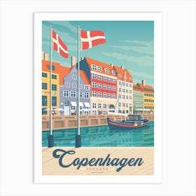 Copenhagen Denmark Art Print