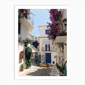 Skiathos Town Greece Island Art Print