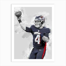 Taylor Heinicke Atlanta Falcons Art Print