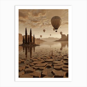 Hot Air Balloons 1 Art Print