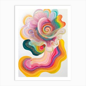 Colorful Abstract Painting 31 Art Print