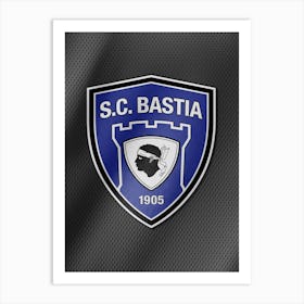 Bastia France Logo Art Print