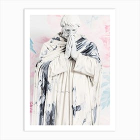 Statue Of St John Art Print