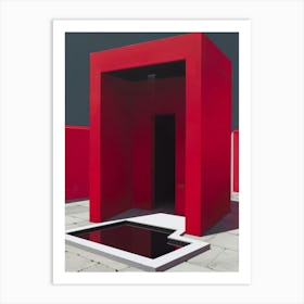 Red Room Art Print