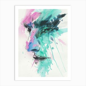 Portrait Of A Woman 634 Art Print