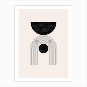 Simply Balanced (Mid-Century) Art Print