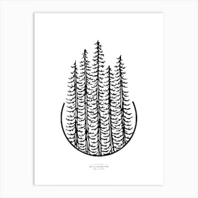 Pines   Os Art Print