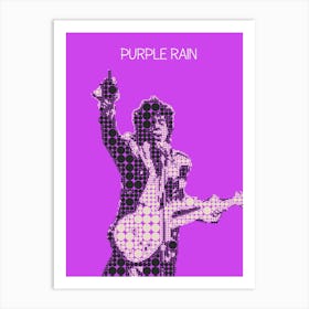 Purple Rain Prince Art Print