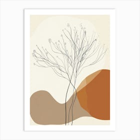 Abstract Tree 9 Art Print