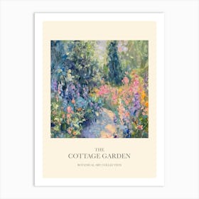 Cottage Garden Poster Wild Bloom 8 Art Print