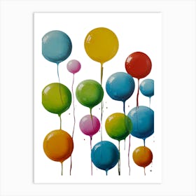 Balloons Art Print