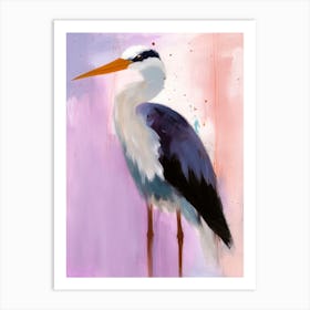 Stork Art Print