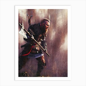 Assassins Creed Valhalla Eivor Art Print