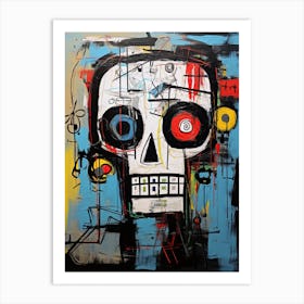 Halloween Street Art Art Print