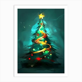 Christmas Tree 56 Art Print