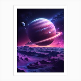 Saturn Print   Art Print