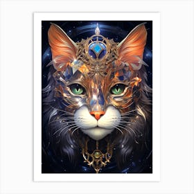 Cat'S Head Art Print