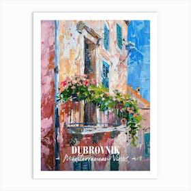 Mediterranean Views Dubrovnik 3 Art Print