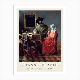 Print 331 Ratio 3x4 Johannes Vermeer The Wine Glass Ca Art Print