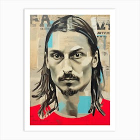 Zlatan Ibrahimovic (2) Art Print