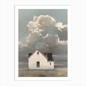 House In The Sky Art Print