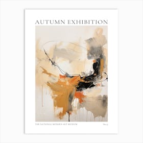 Autumn Exhibition Modern Abstract Poster 15 Art Print