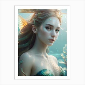 Mermaid-Reimagined 74 Art Print