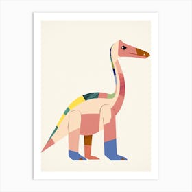 Nursery Dinosaur Art Herrerasaurus Art Print