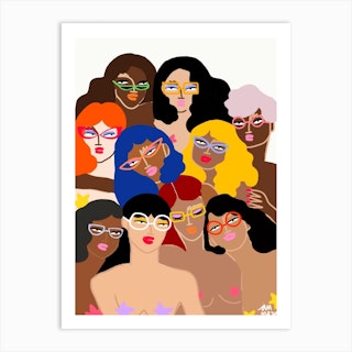 Womens Day Art Print