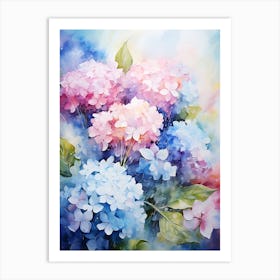 Hydrangeas 6 Art Print