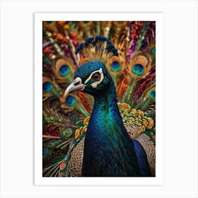 Peacock 16 Art Print