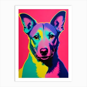 Pumi Andy Warhol Style Dog Art Print