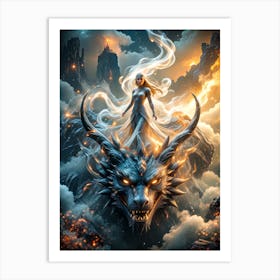 Dragons Emissary Art Print