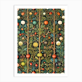 William Morris Tapestry Of Trees Art Print