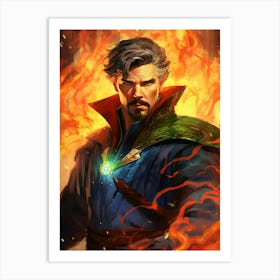 Doctor Strange Painting Art Print