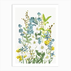 Wildflowers 1 Art Print