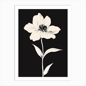 White Flower 1 Art Print