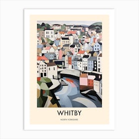 Whitby (North Yorkshire) Painting Travel Poster 13 Art Print