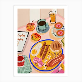 English Breakfast Art Print