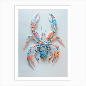 Colorful Crab Art Print