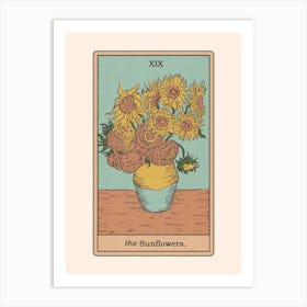 The Sunflowers Art Print
