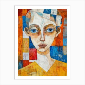 Portrait Of A Girl 17 Art Print