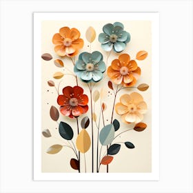 Branches And Leaves Art Print