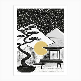 Bonsai Art Print