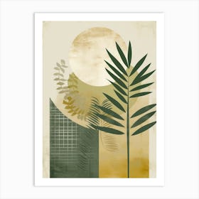 bohemian moon Art Print