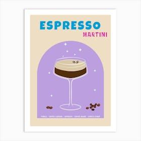 Espresso Martini Art Print