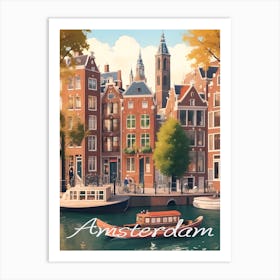 Amsterdam Art Print