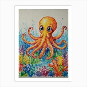 Octopus 61 Art Print