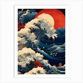 Great Wave Off Kanagawa Art Print